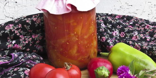 Рецепт лечо с помидорами и перцем