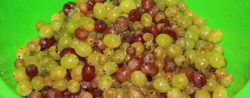 Шаг 2: лечо с виноградным соком