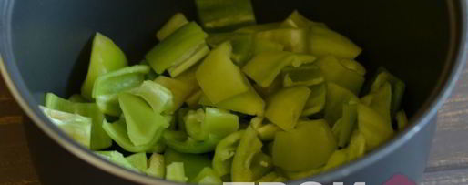 Шаг 1: лечо в мультиварке