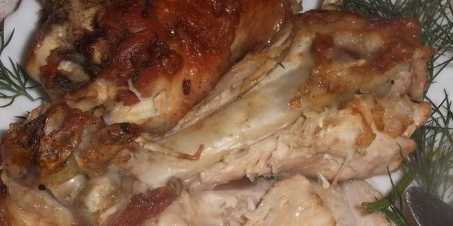 Рецепт плеча индейки жареное