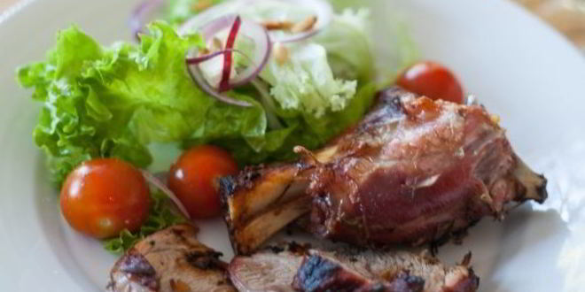 Рецепт плеча ягненка на гриле