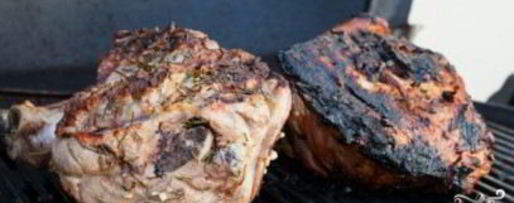 Шаг 7: плеча ягненка на гриле