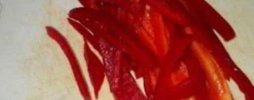 Шаг 1: помидорного лечо