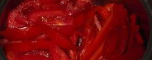 Шаг 5: помидорного лечо