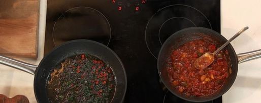 Шаг 5: пятиминутки из белого амура с лечо