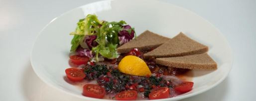 Шаг 6: пятиминутки из белого амура с лечо