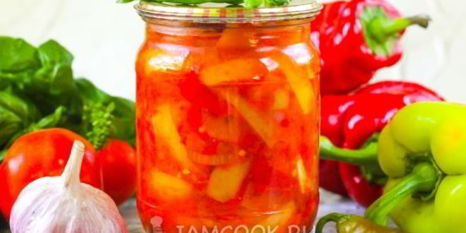 Рецепт сладкого лечо