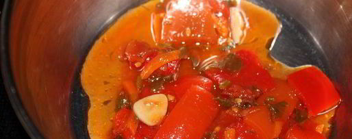 Шаг 2: утиной грудки, тушеной в лечо