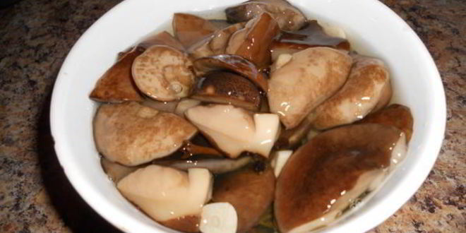 Рецепт грибов маринованных