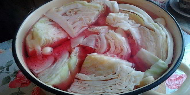 Рецепт капусты по-гурийски с уксусом