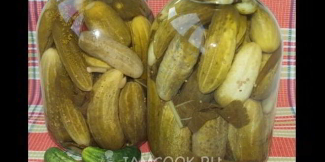 Рецепт классических маринованных огурцов на зиму