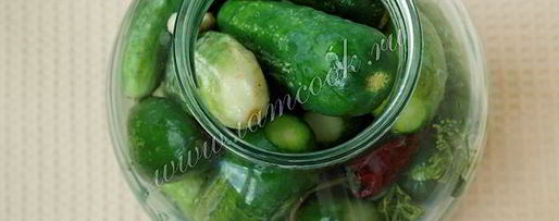 Шаг 4: классических маринованных огурцов на зиму