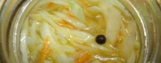 Шаг 2: маринованной капусты без лука