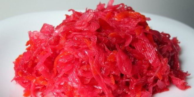 Рецепт маринованной капусты с болгарским перцем на зиму