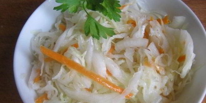 Рецепт маринованной капусты