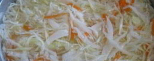 Шаг 7: маринованной капусты