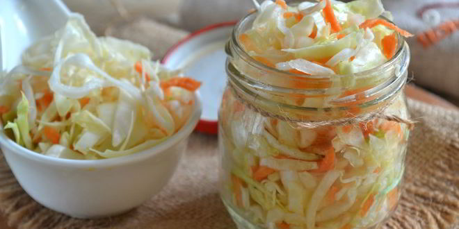 Рецепт маринованной сладкой капусты