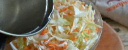 Шаг 8: маринованной сладкой капусты