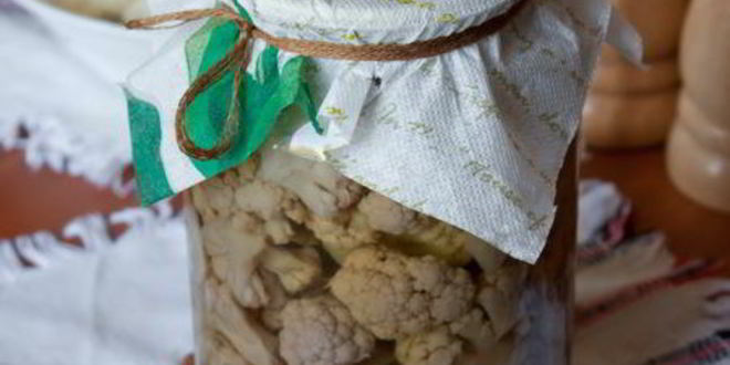 Рецепт маринованной цветной капусты