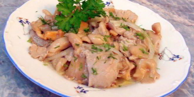 Рецепт маринованной вешенки