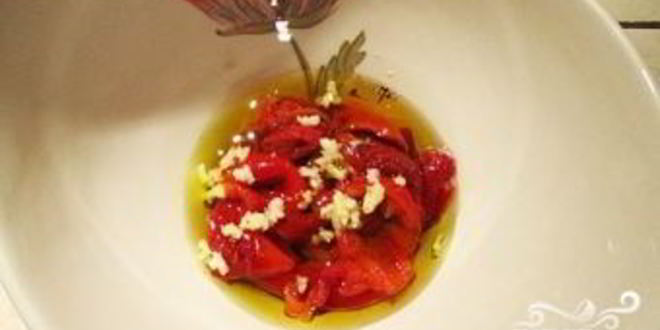 Рецепт маринованного болгарского перца в масле