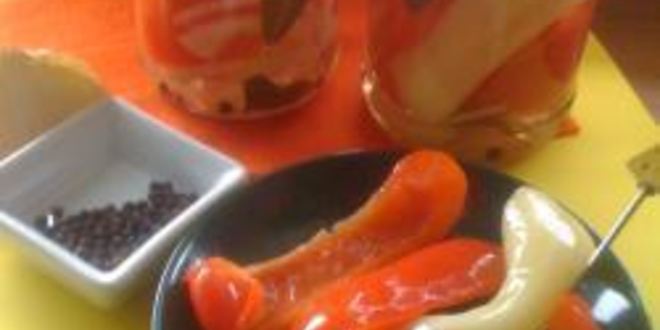 Рецепт маринованного болгарского перца