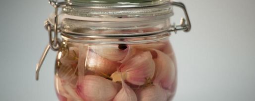 Шаг 2: маринованного чеснока