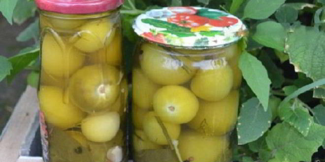 Рецепт маринованного физалиса