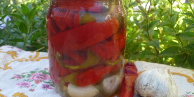 Рецепт маринованного горького перца