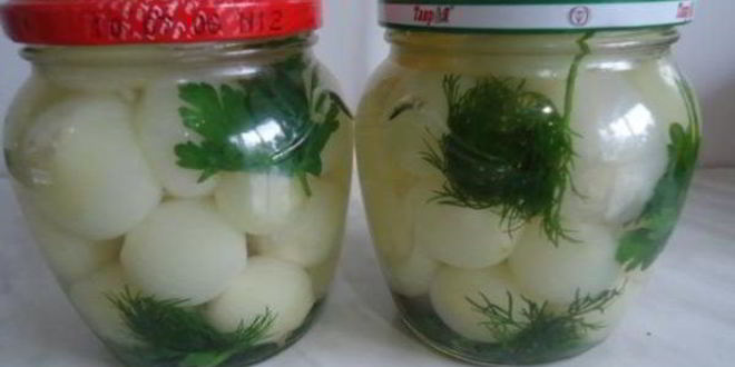 Рецепт маринованного репчатого лука на зиму