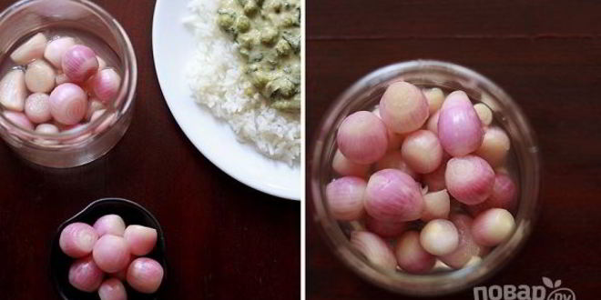 Рецепт маринованного шалота