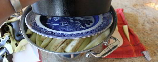 Шаг 5: маринованных баклажанов по-корейски на зиму