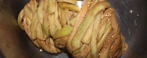 Шаг 6: маринованных баклажанов по-корейски на зиму