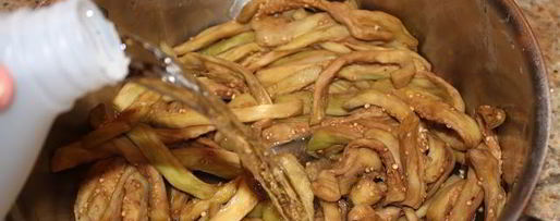 Шаг 7: маринованных баклажанов по-корейски на зиму