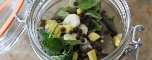 Шаг 9: маринованных баклажанов по-корейски на зиму