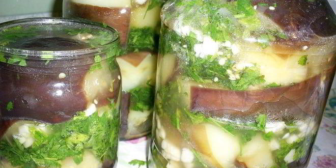 Рецепт маринованных баклажанов