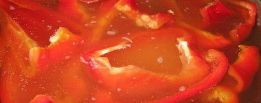 Шаг 1: маринованных болгарских перцев