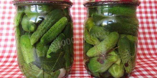 Рецепт маринованных корнишонов с чесноком и хреном