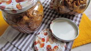 Рецепт Маринованных лисичек на зиму