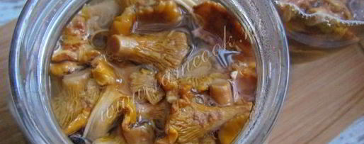 Шаг 7: маринованных лисичек на зиму