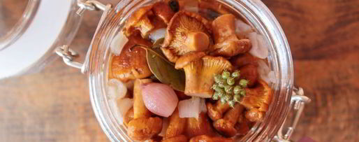 Шаг 4: маринованных лисичек