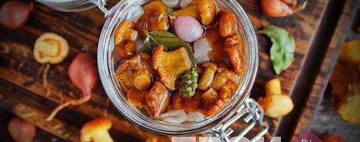 Шаг 5: маринованных лисичек