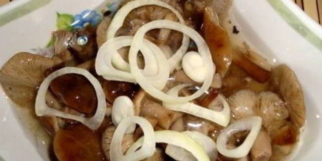 Рецепт маринованных опят с корицей