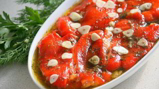 Рецепт Маринованных печеных перцев