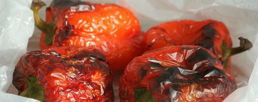 Шаг 1: маринованных печеных перцев