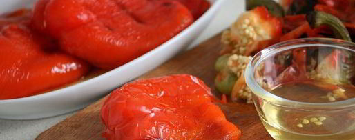 Шаг 2: маринованных печеных перцев