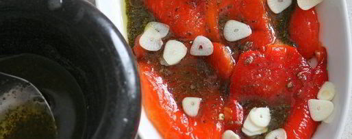 Шаг 5: маринованных печеных перцев