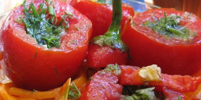 Рецепт маринованных помидорчиков с морковью дракоша