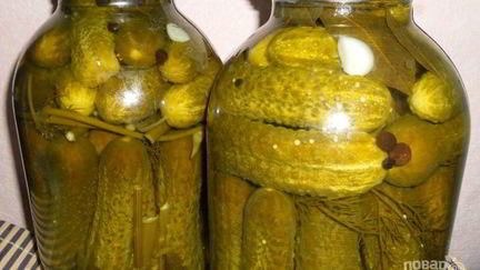 Рецепт Маринованных соленых огурцов