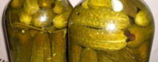 Шаг 4: маринованных соленых огурцов